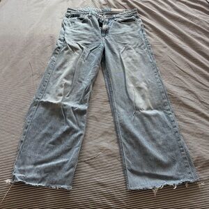 Rag & Bone Logan Mid-Rise Wide Leg Jeans